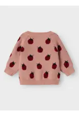 Lil' Atelier Lulio Knit Cardigan Misty Rose