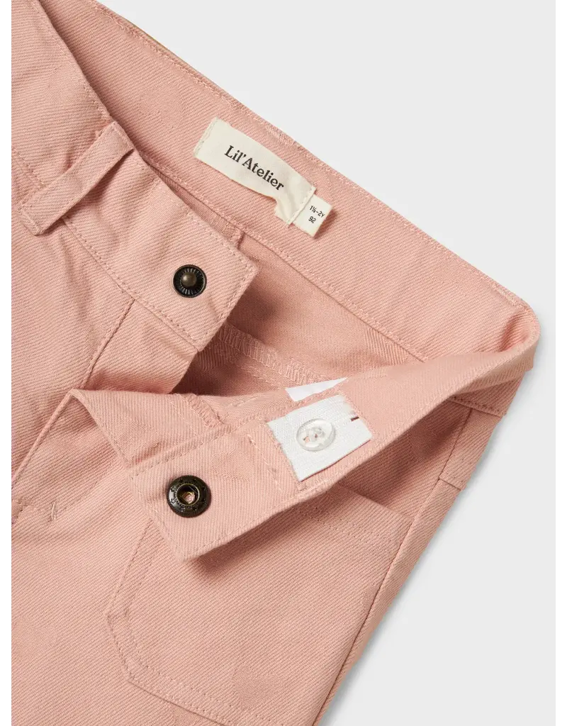 Lil' Atelier Lamina Wide Pants Misty Rose