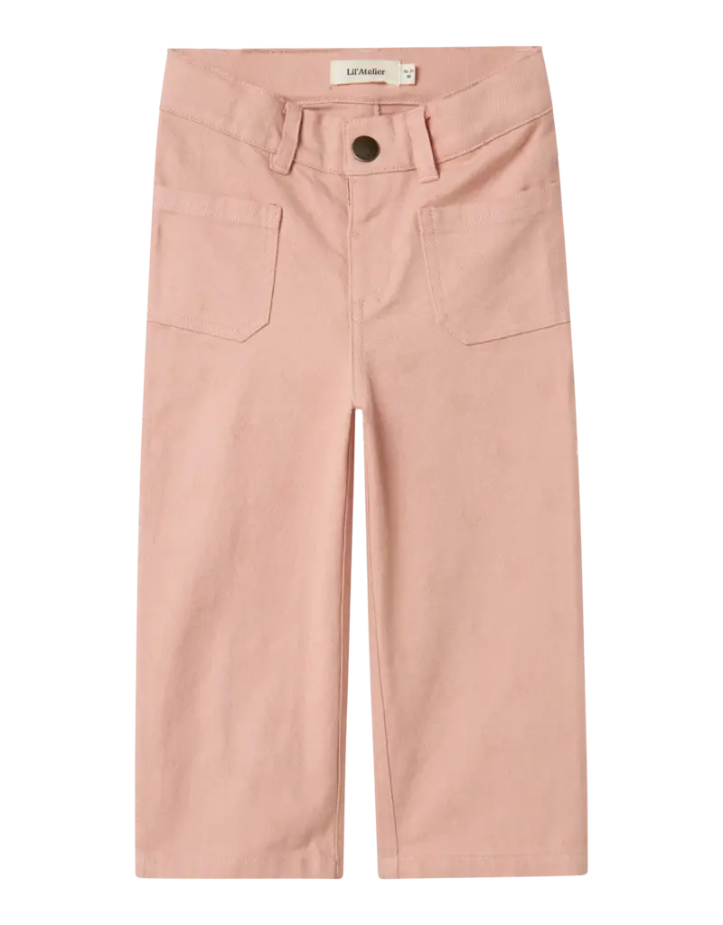 Lil' Atelier Lamina Wide Pants Misty Rose
