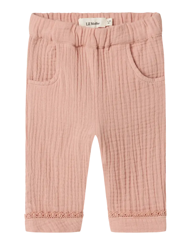 Lil' Atelier Lulu Pants Misty Rose