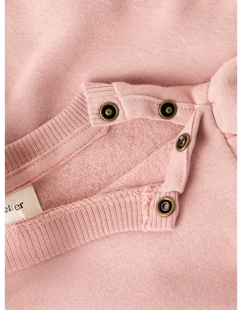 Lil' Atelier London Sweater Baby Misty Rose
