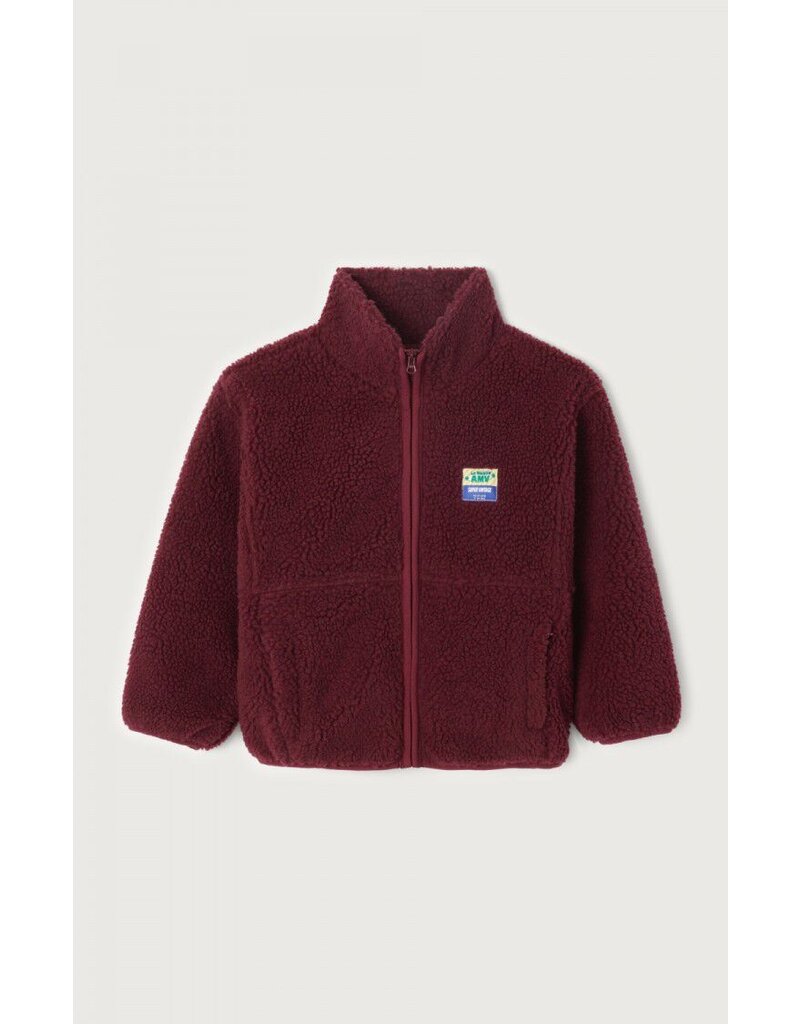 American Vintage Hoktown Vest Bordeaux Chine