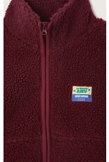 American Vintage Hoktown Vest Bordeaux Chine