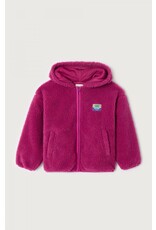 American Vintage Hoktown Hoodie Vest Fuchsia