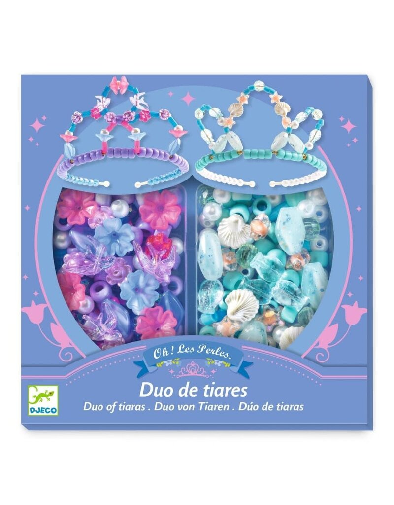 Djeco Knutselset Tiara's blauw