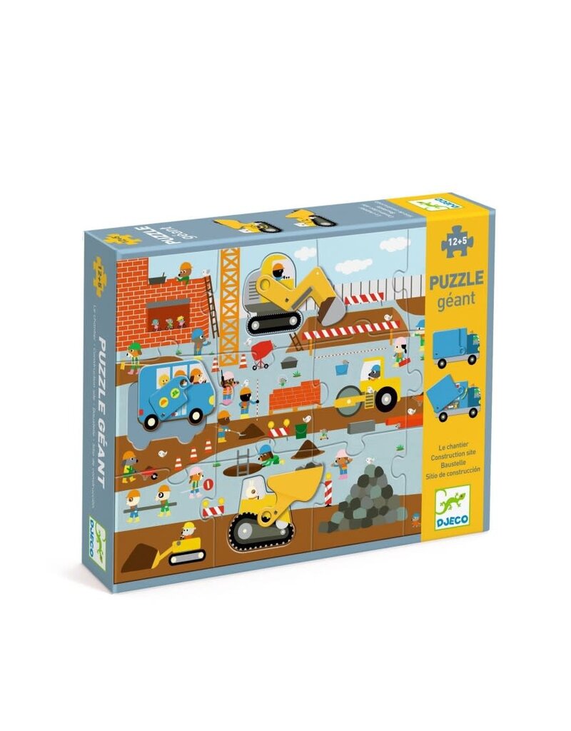 Djeco Puzzel Bouwplaats