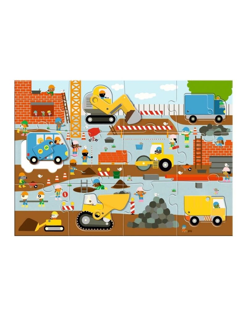 Djeco Puzzel Bouwplaats