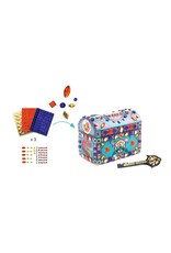 Djeco Knutselpakket Schatkist maken blauw