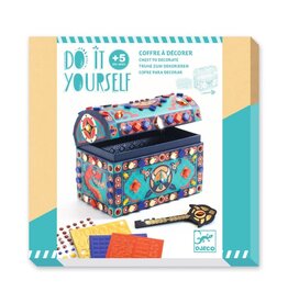 Djeco Knutselpakket Schatkist maken blauw