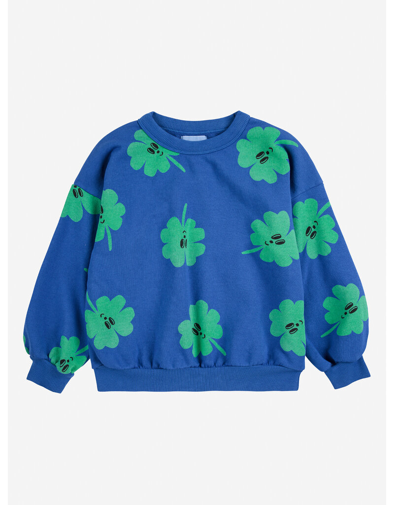 Bobo Choses Lucky Clover All Over Sweatshirt