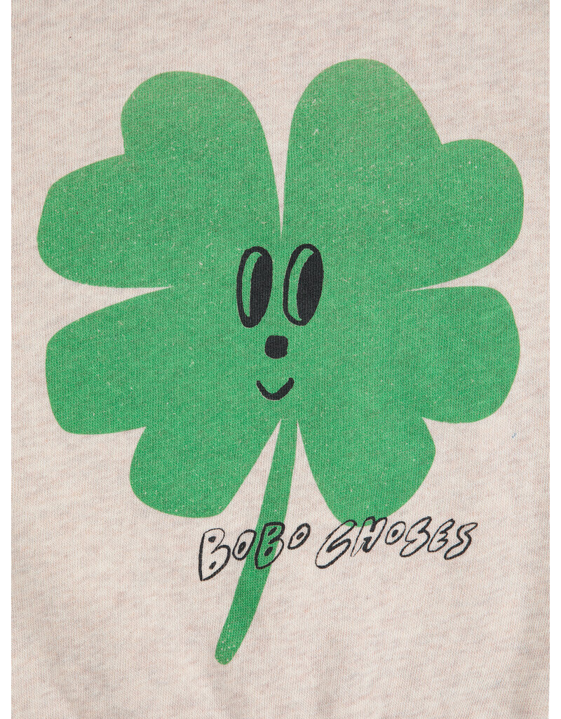 Bobo Choses Lucky Clover Ranglan Sweatshirt
