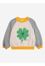 Bobo Choses Lucky Clover Ranglan Sweatshirt