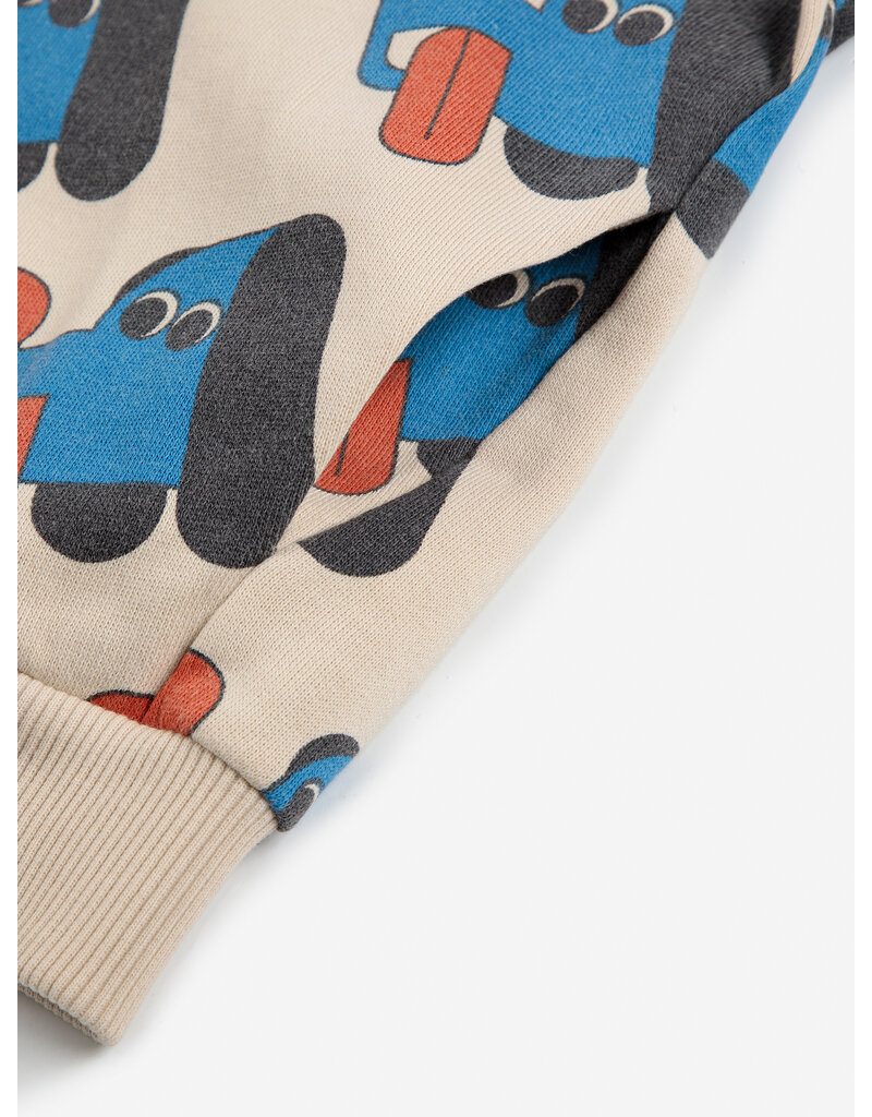 Bobo Choses Doggy Mate all over Zipped Hoodie