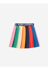 Bobo Choses Bobo Color Block Pleated Skirt