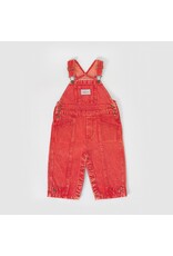 Goldie + Ace Blake Vintage Washed Denim Overalls Apple Red