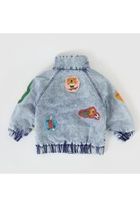 Goldie + Ace Ari Denim Sherpa Jacket
