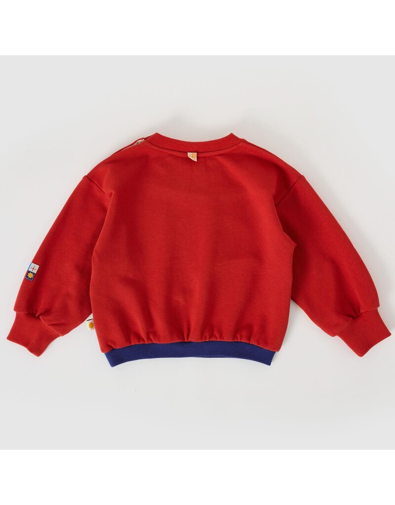 Goldie + Ace Nash Piped Panel Sweatshirt Outback