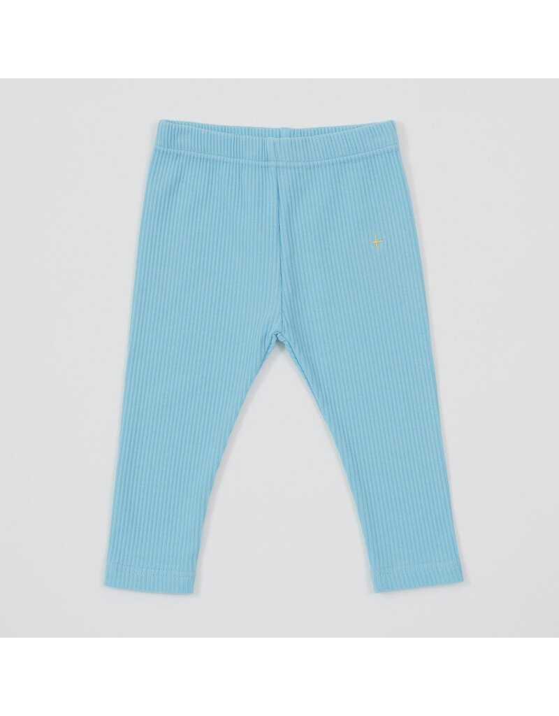 Goldie + Ace Bowie Rib Legging Sky Blue