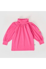 Goldie + Ace Sofia Embroidered Puff Sleeve Skivvy