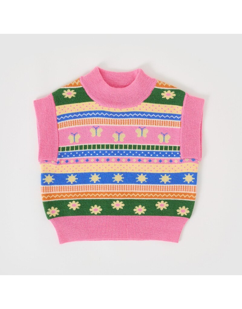Goldie + Ace Flutter By Sweater Vest