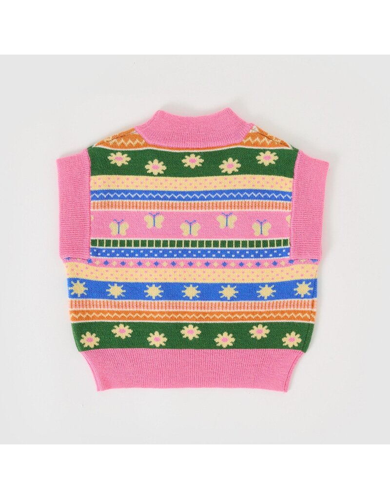 Goldie + Ace Flutter By Sweater Vest