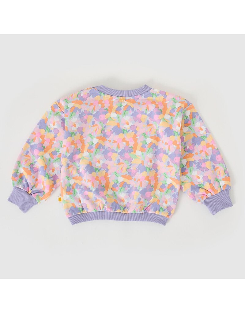 Goldie + Ace Pastel Bouquet Terry Sweatshirt
