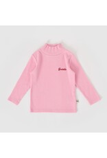 Goldie + Ace Embroidered Rib Skivvy Sweet Pea