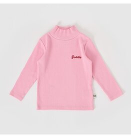 Goldie + Ace Embroidered Rib Skivvy Sweet Pea