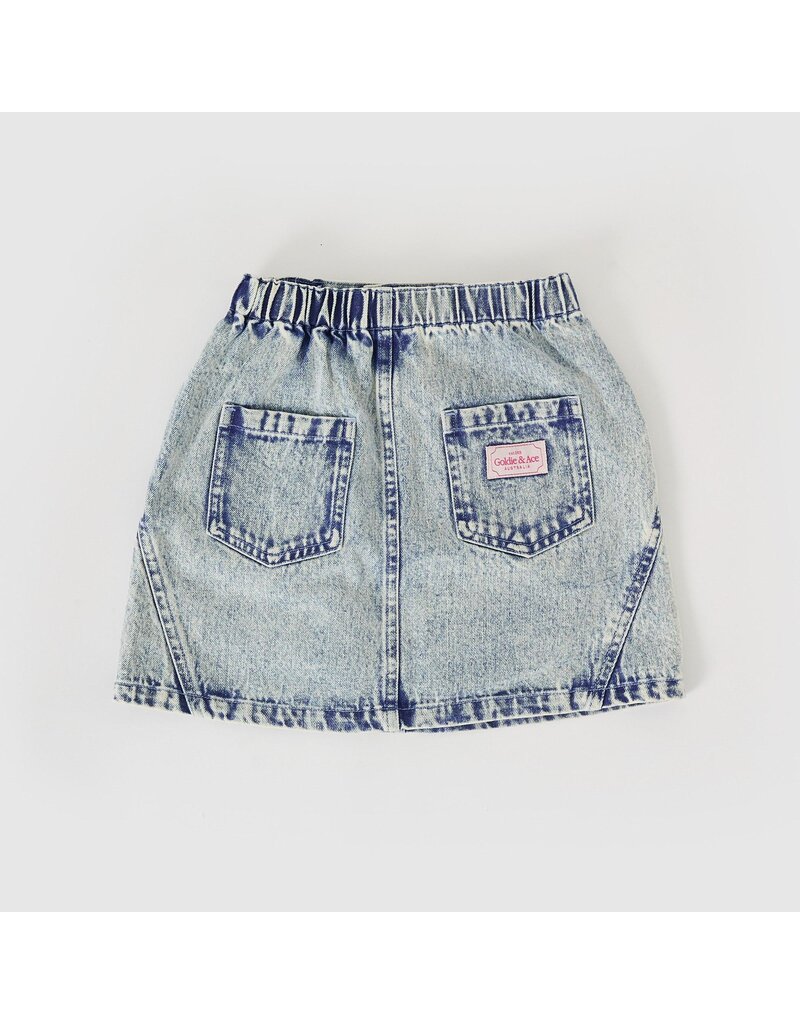 Goldie + Ace Esta A-Line Denim Skirt