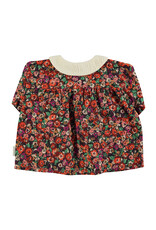 piupiuchick Peter Pan Collar Blouse Multicolor Flowers