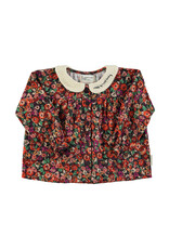 piupiuchick Peter Pan Collar Blouse Multicolor Flowers