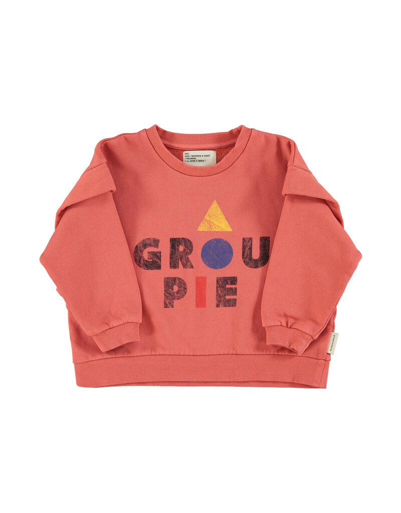 piupiuchick Sweatshirt Pink w. Groupie Print