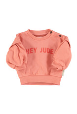 piupiuchick Sweatshirt Pink w. Hey Jude Print