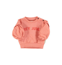 piupiuchick Sweatshirt Pink w. Hey Jude Print