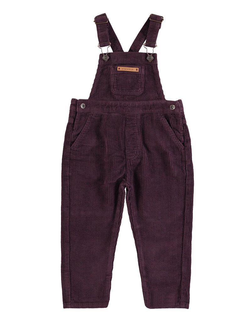 piupiuchick Dungarees Aubergine Corduroy