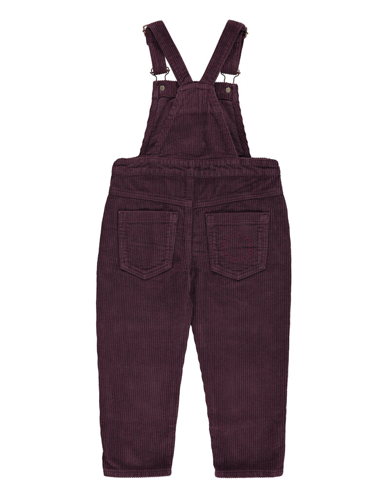 piupiuchick Dungarees Aubergine Corduroy