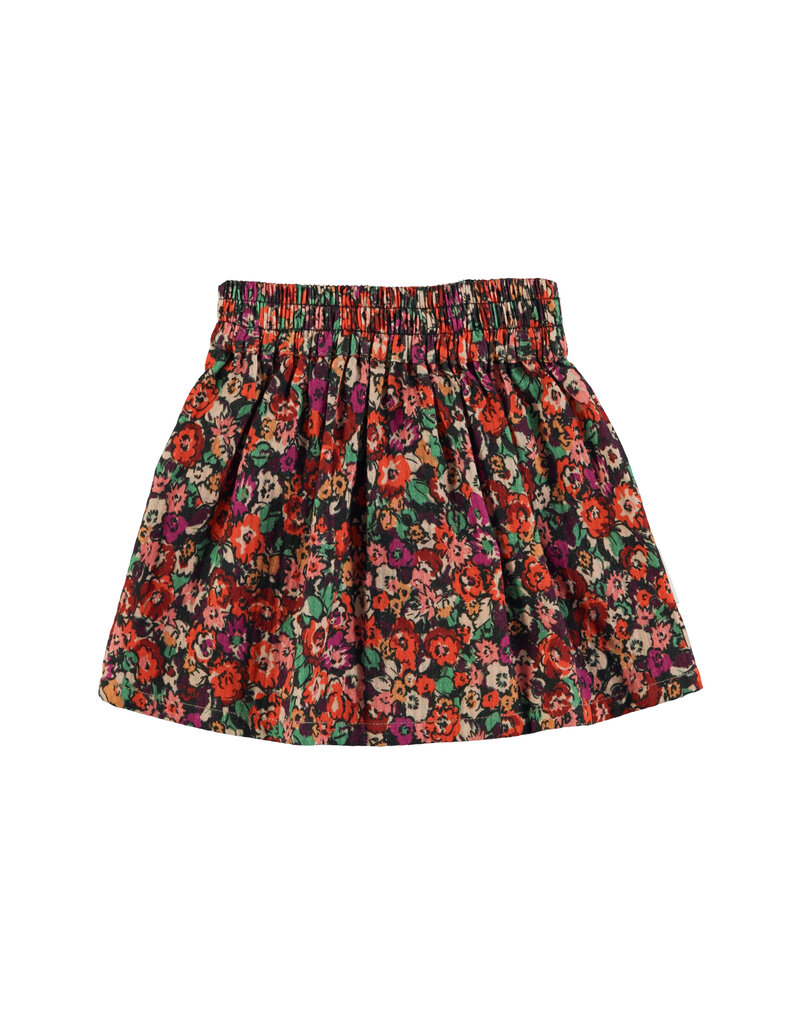 piupiuchick Short Skirt Multicolor Flowers