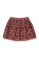 piupiuchick Short Skirt Pink w. Animal Print