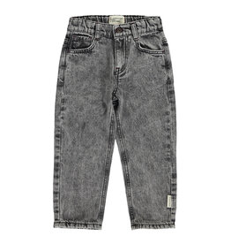piupiuchick Unisex Trousers Washed Black Denim