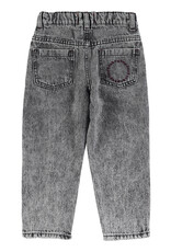 piupiuchick Unisex Trousers Washed Black Denim