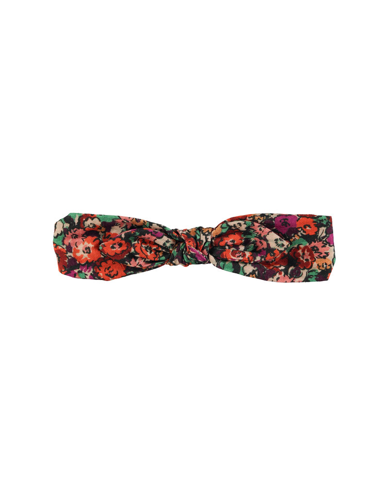 piupiuchick Headband With Bow Multicolor Flowers