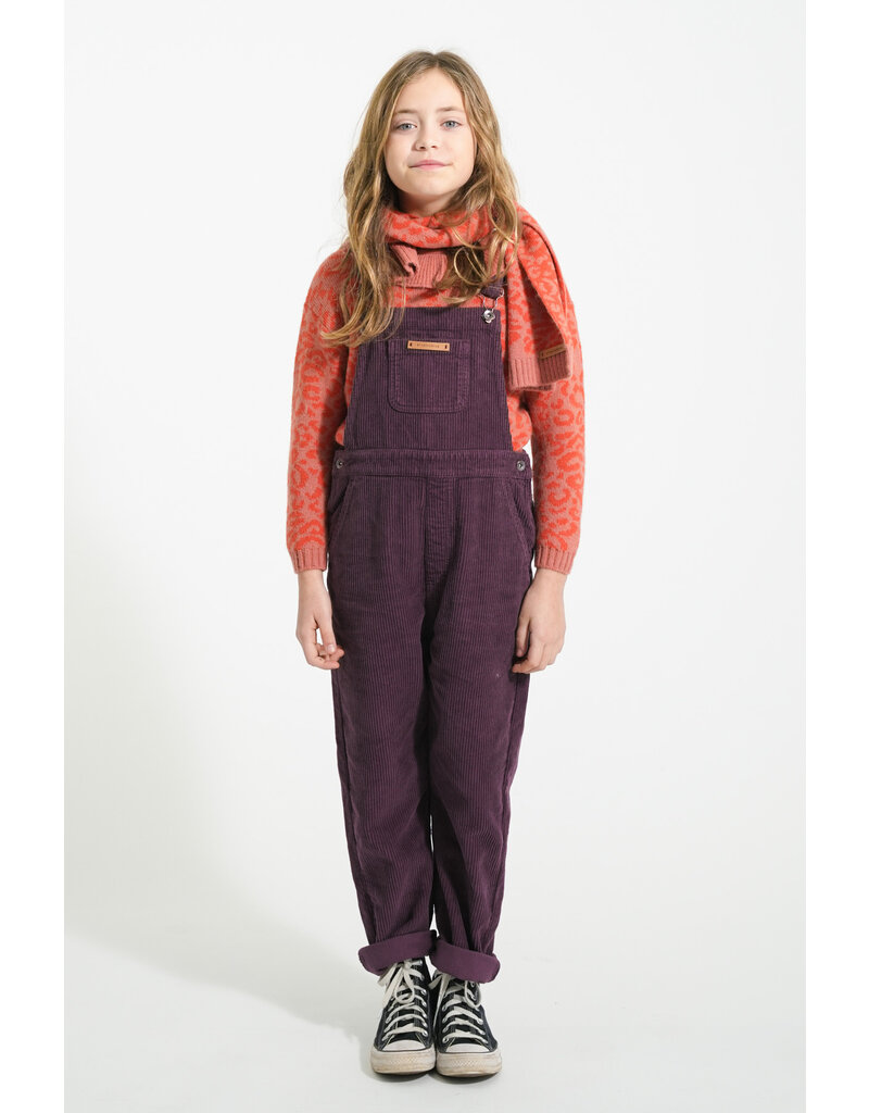 piupiuchick Dungarees Aubergine Corduroy