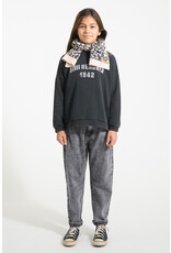 piupiuchick Knitted Scarf with Animal Print