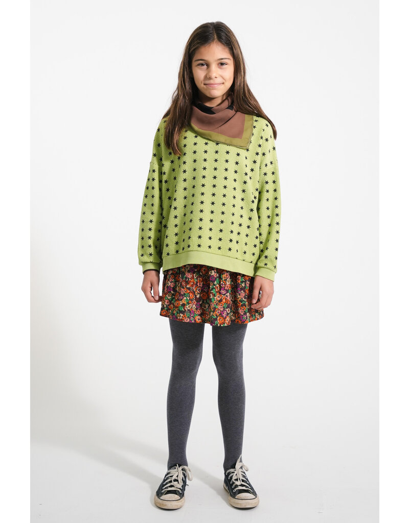 piupiuchick Short Skirt Multicolor Flowers