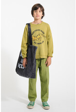 piupiuchick Sweatshirt Olive Green w. Tiger Print