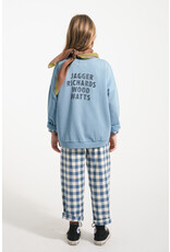 piupiuchick Sweatshirt Blue W. “Rock Stars” Print