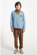 piupiuchick Sweatshirt Blue W. “Rock Stars” Print