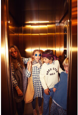 piupiuchick Sweatshirt Ecru w. |Rock Star Print