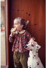 piupiuchick Peter Pan Collar Blouse Multicolor Flowers