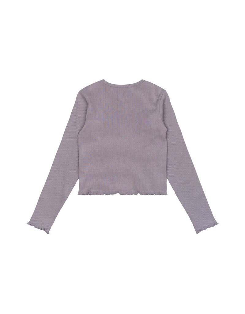 The New Perrin Short Rib Tee Gray Ridge